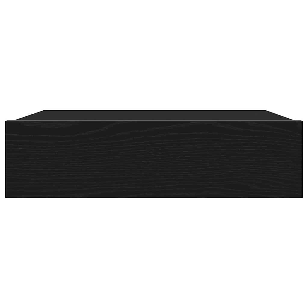 TV Cabinet with LED Lights Black Oak 60x35x15.5 cm - Bargainia.com - 8721158724380 - 862032