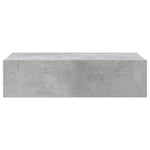 TV Cabinet with LED Lights Concrete Grey 60x35x15.5 cm - Bargainia.com - 