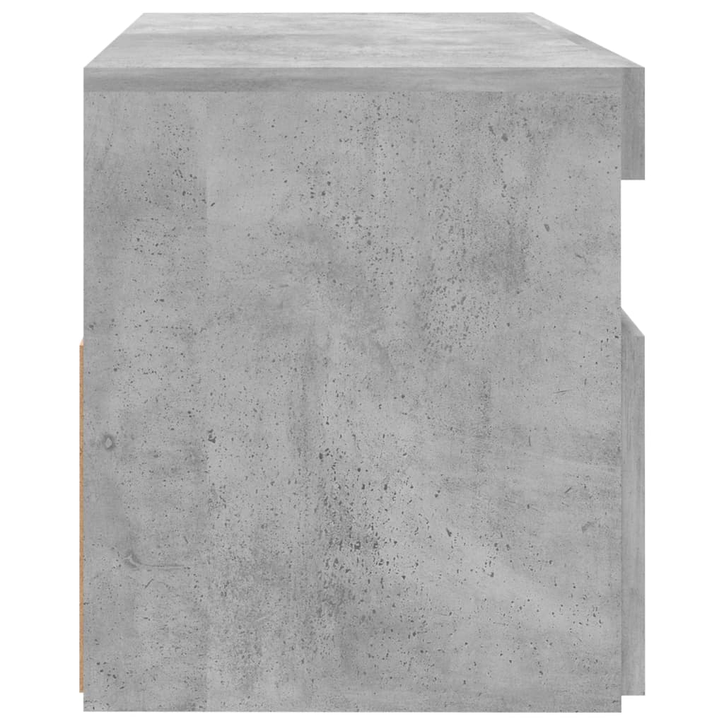TV Cabinet with LED Lights Concrete Grey 60x35x40 cm - Bargainia.com - 8720286218273 - 804417