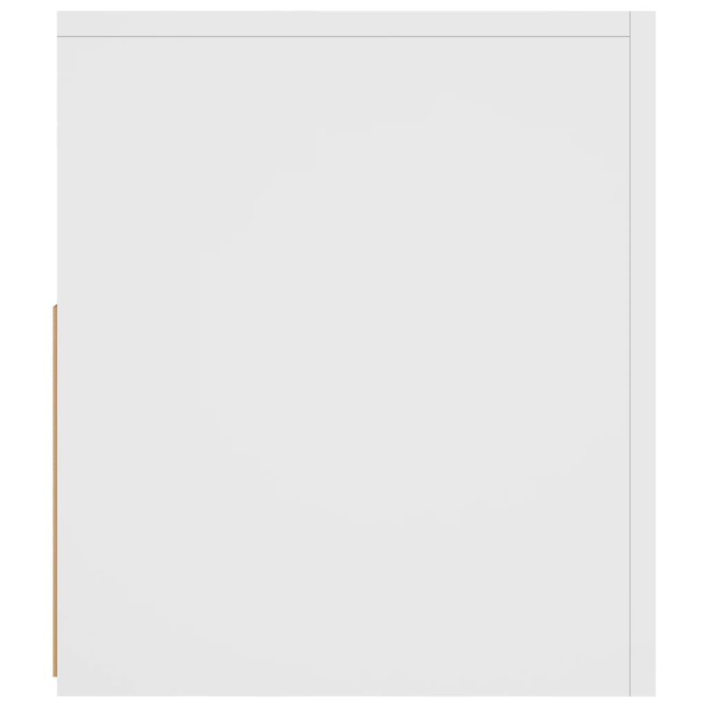 TV Cabinet with LED Lights White 120x35x40 cm - Bargainia.com - 