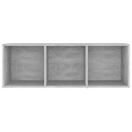 TV Cabinets 2 pcs Concrete Grey 107x35x37 cm Engineered Wood - Bargainia.com - 
