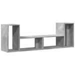 TV Cabinets 2 pcs Concrete Grey 75x30x50 cm Engineered Wood - Bargainia.com - 
