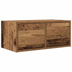 TV Cabinets 2 pcs Old Wood 60x31x25.5 cm Engineered Wood - Bargainia.com - 