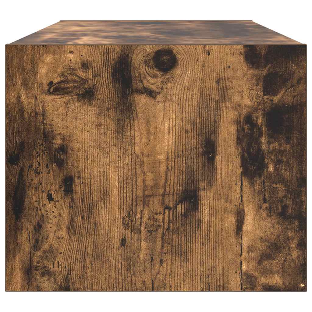 TV Cabinets 2 pcs Smoked Oak 80x31x25.5 cm Engineered Wood - Bargainia.com - 