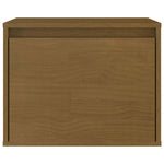 TV Cabinets 3 pcs Honey Brown Solid Wood Pine - Bargainia.com - 
