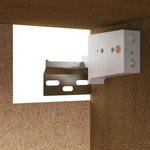 TV Cabinets 3 pcs Honey Brown Solid Wood Pine - Bargainia.com - 