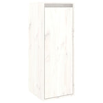 TV Cabinets 3 pcs White Solid Wood Pine - Bargainia.com - 