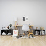 TV Cabinets 4 pcs Grey 37x35x37 cm Engineered Wood - Bargainia.com - 