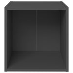 TV Cabinets 4 pcs Grey 37x35x37 cm Engineered Wood - Bargainia.com - 