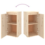 TV Cabinets 4 pcs Solid Wood Pine - Bargainia.com - 