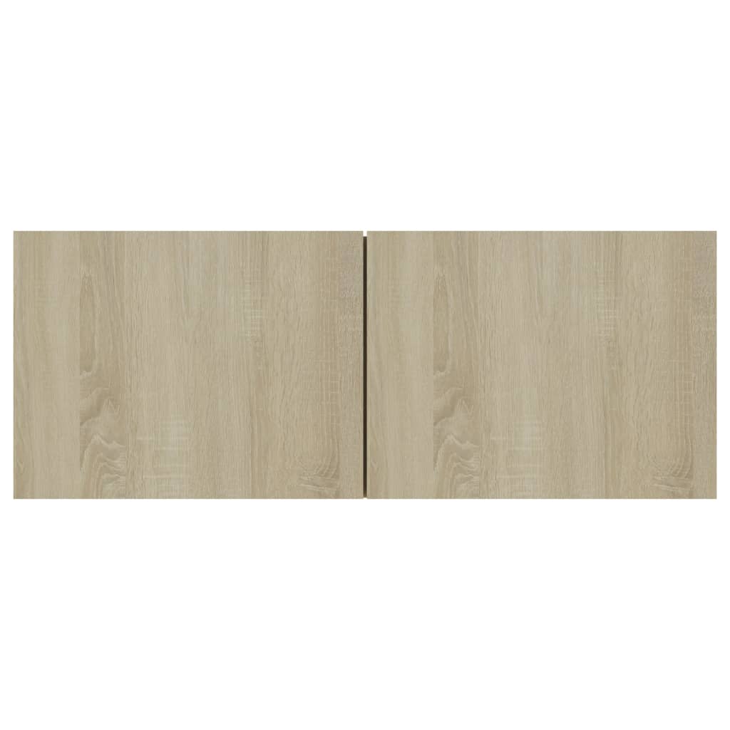 TV Cabinets 4 pcs Sonoma Oak 80x30x30 cm Engineered Wood - Bargainia.com - 