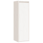 TV Cabinets 4 pcs White Solid Wood Pine - Bargainia.com - 