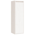 TV Cabinets 5 pcs White Solid Wood Pine - Bargainia.com - 