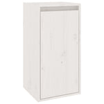 TV Cabinets 5 pcs White Solid Wood Pine - Bargainia.com - 
