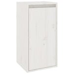 TV Cabinets 6 pcs White Solid Wood Pine - Bargainia.com - 