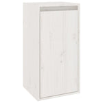 TV Cabinets 6 pcs White Solid Wood Pine - Bargainia.com - 
