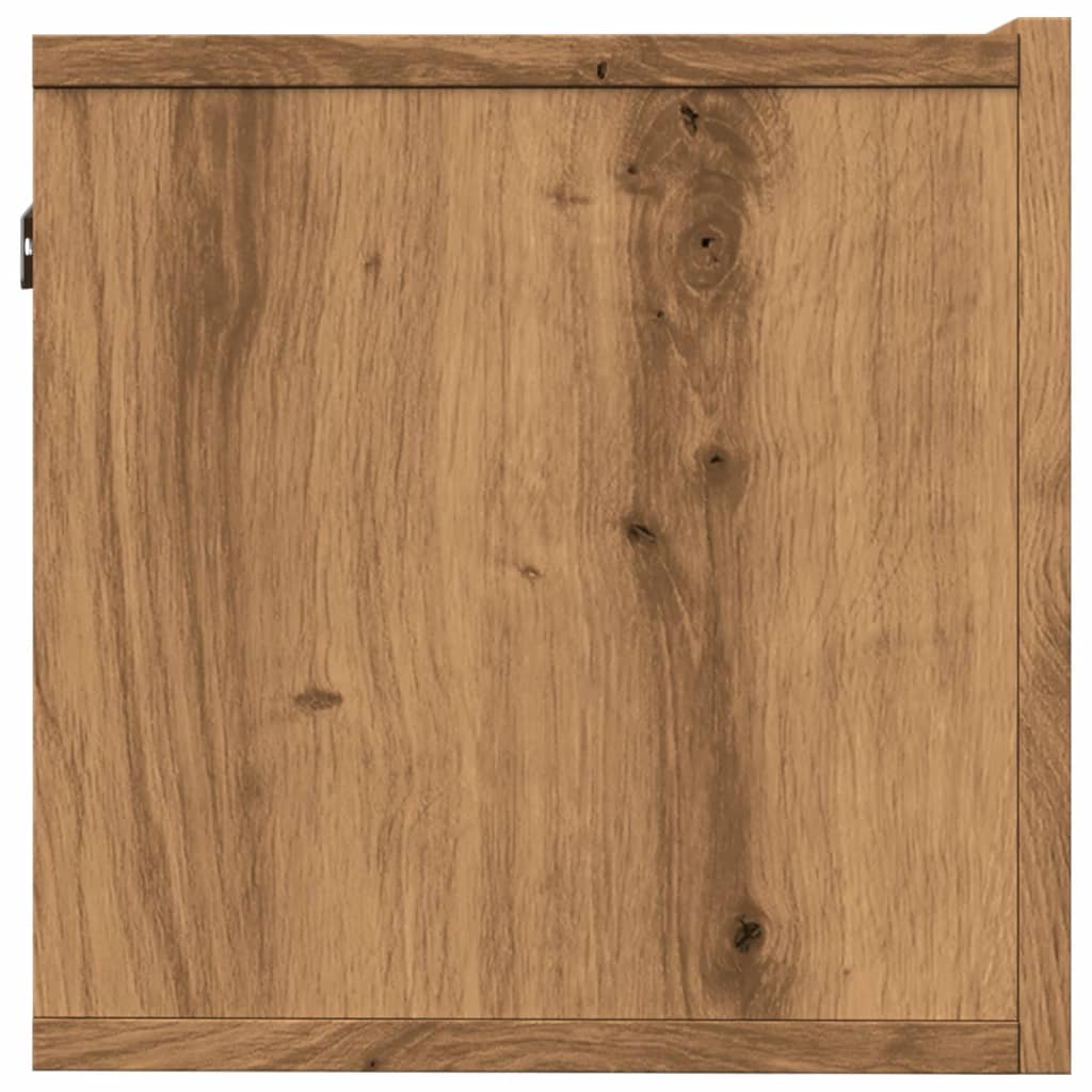 TV Cabinets Wall - mounted 2 pcs Artisian Oak 100x30x30 cm - Bargainia.com - 