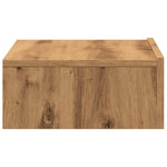 TV Cabinets with LED Lights 2 pcs Artisan Oak 60x35x15.5 cm - Bargainia.com - 