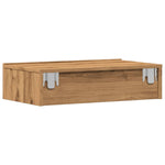 TV Cabinets with LED Lights 2 pcs Artisan Oak 60x35x15.5 cm - Bargainia.com - 