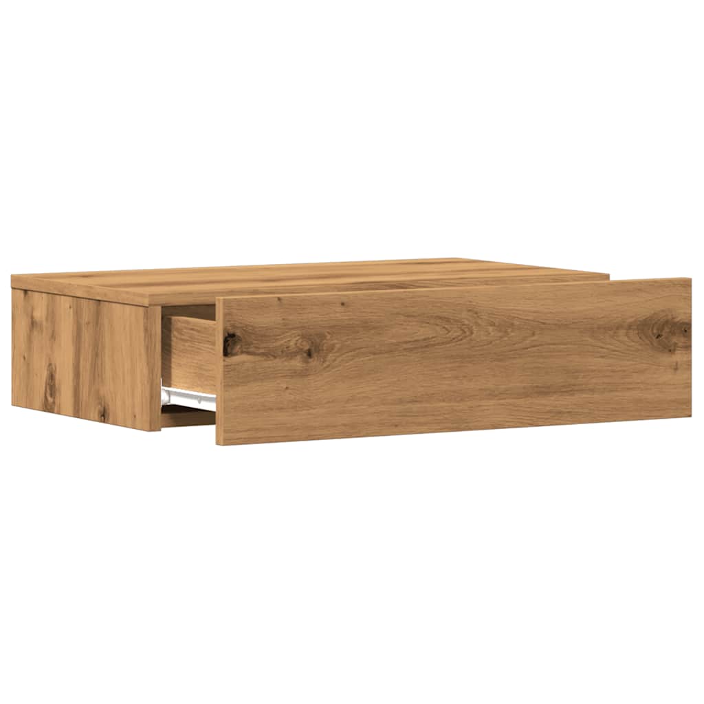 TV Cabinets with LED Lights 2 pcs Artisan Oak 60x35x15.5 cm - Bargainia.com - 
