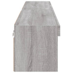 TV Cabinets with LED Lights 2 pcs Grey Sonoma 100x30x30 cm - Bargainia.com - 