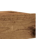 TV Cabinets with LED Lights 2 pcs Old Wood 60x35x15.5 cm - Bargainia.com - 