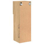 TV Cabinets with LED Lights 2 pcs Sonoma Oak 30.5x30x90 cm - Bargainia.com - 