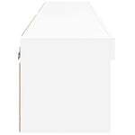 TV Cabinets with LED Lights 2 pcs White 60x30x30 cm - Bargainia.com - 