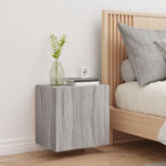 TV Wall Cabinet Grey Sonoma 40.5x30x40 cm Engineered Wood - Bargainia.com - 