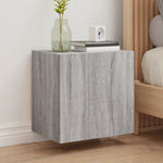TV Wall Cabinet Grey Sonoma 40.5x30x40 cm Engineered Wood - Bargainia.com - 
