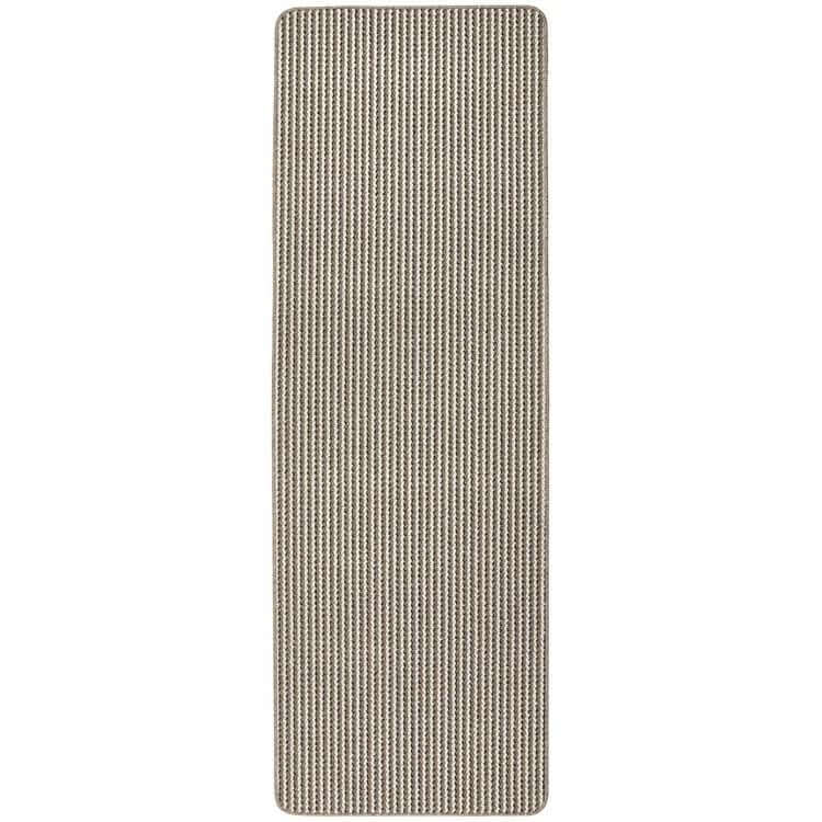 Twist Stripe Washable Mat and Runner Beige - Bargainia.com - 5026134632721 - MMSTAI_TWSTNA_067X200