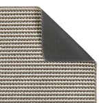 Twist Stripe Washable Mat and Runner Beige - Bargainia.com - 