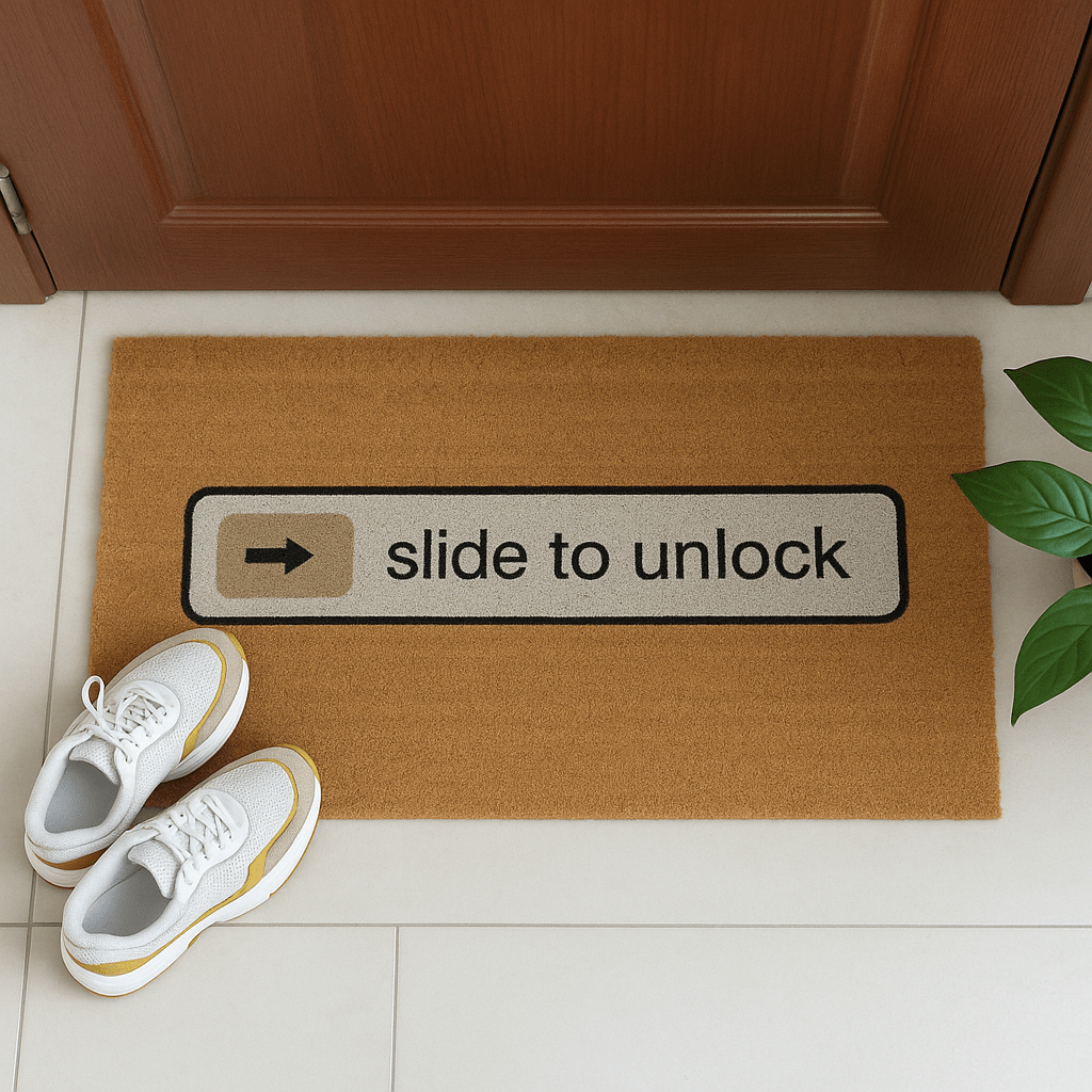 Unlock Goa Coir Door Mat - 40 x 70cm - Bargainia.com - 