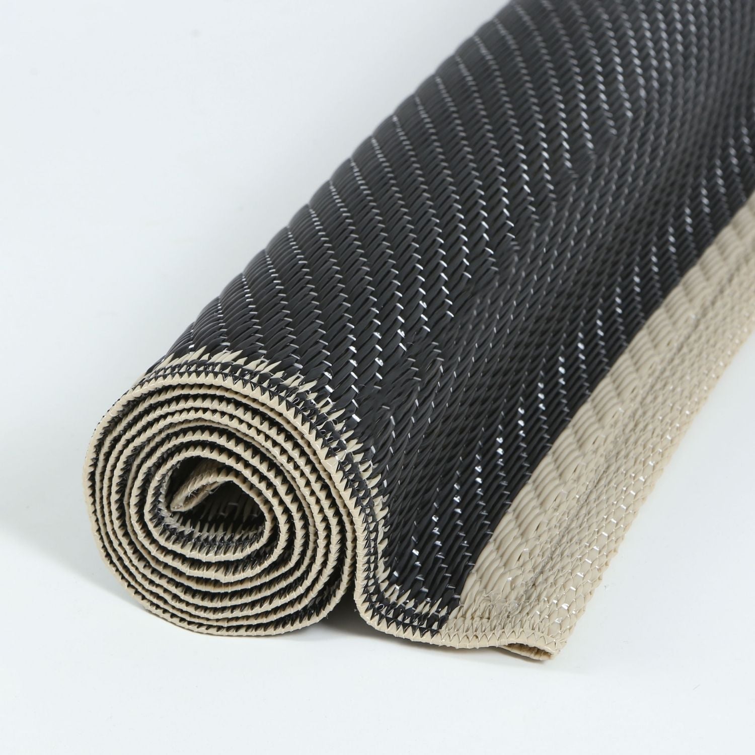 Urban Outdoor Rug Black & Beige | 1010 - Bargainia.com - 
