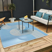 Urban Outdoor Rug Blue & Beige | 1010 - Bargainia.com - 5056584543278 - 3663
