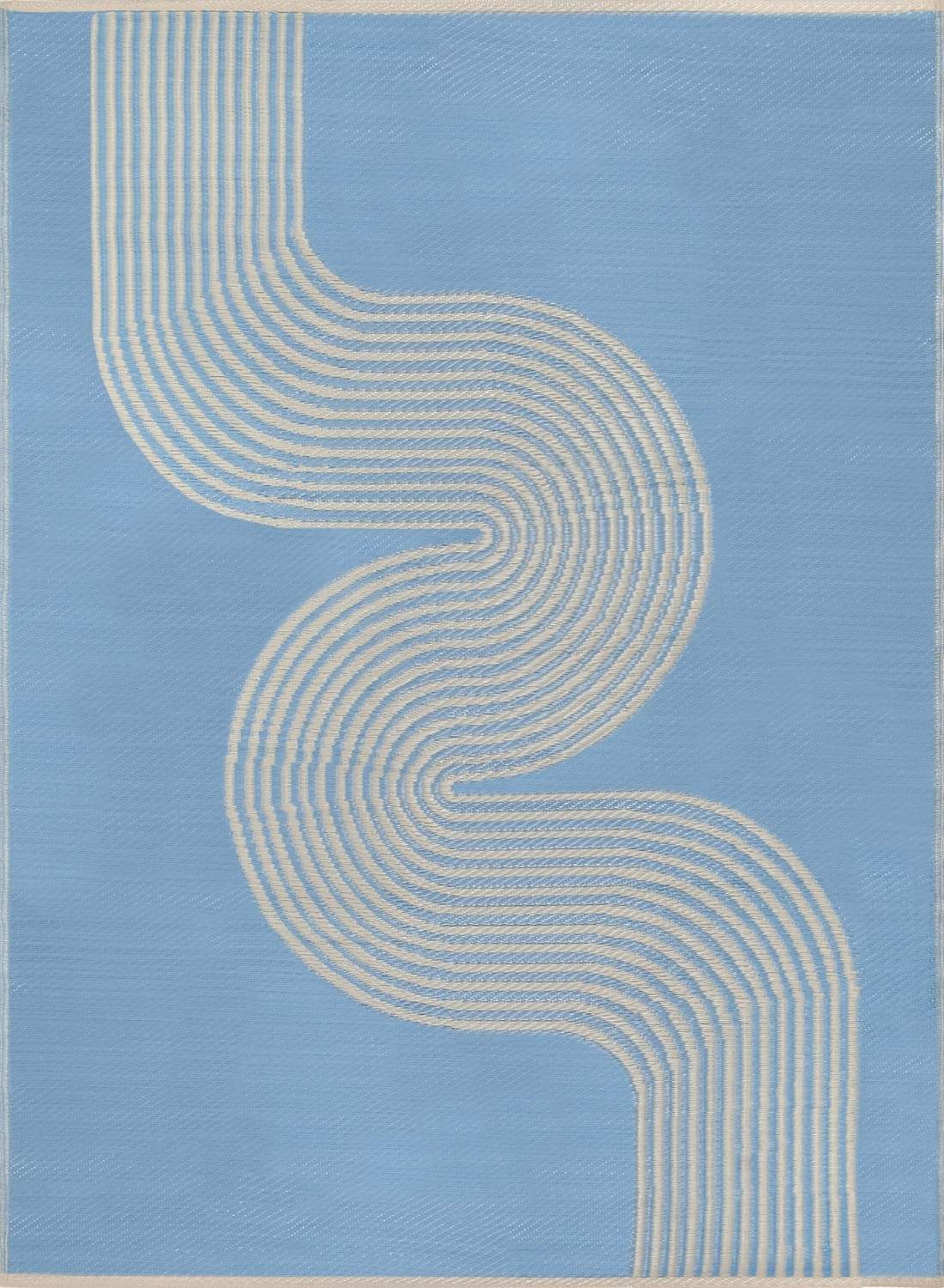 Urban Outdoor Rug Blue & Beige | 1010 - Bargainia.com - 5056584543278 - 3663