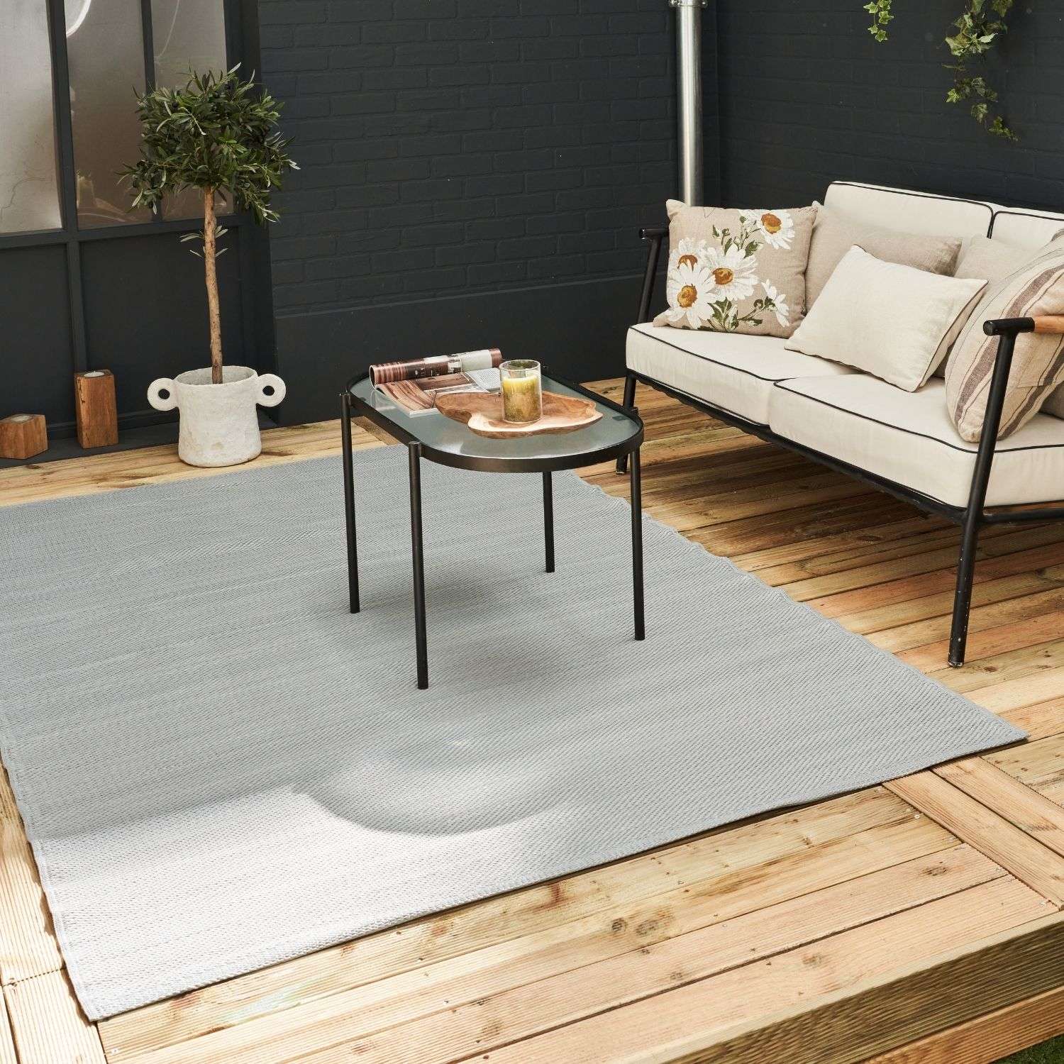Urban Outdoor Rug Grey | 1000 - Bargainia.com - 5056584542998 - 3635