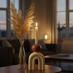 Utica Candle Holder With Cream Base - Bargainia.com - 5018705963747