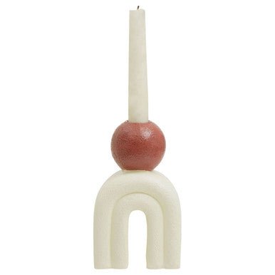 Utica Candle Holder With Cream Base - Bargainia.com - 5018705963747