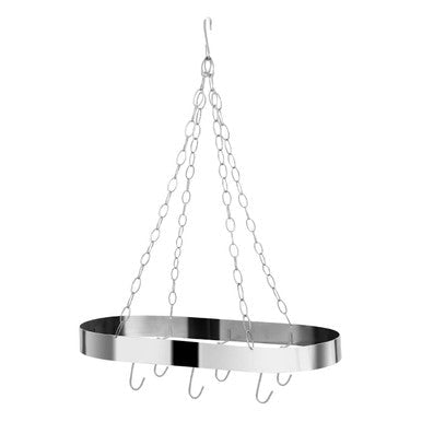 Valen Matt Chrome Oval Hanging Rack - Bargainia.com - 5018705335469