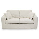 Valensole 2 Seat Cream Fabric Sofa - Bargainia.com - 