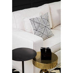 Valensole 3 Seat Cream Fabric Sofa - Bargainia.com - 