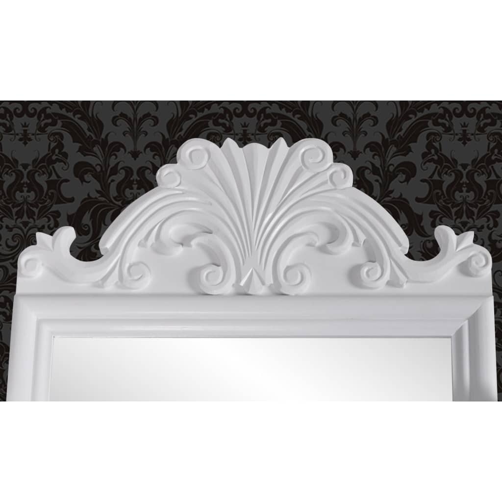 Vanity Makeup Table with Rectangular Swing Mirror MDF - Bargainia.com - 