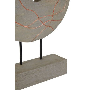 Vena Round Wooden Sculpture - Bargainia.com - 5018705451824