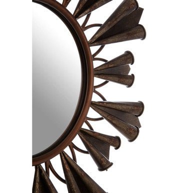 Verona Starburst Wall Mirror - Bargainia.com - 5018705334936