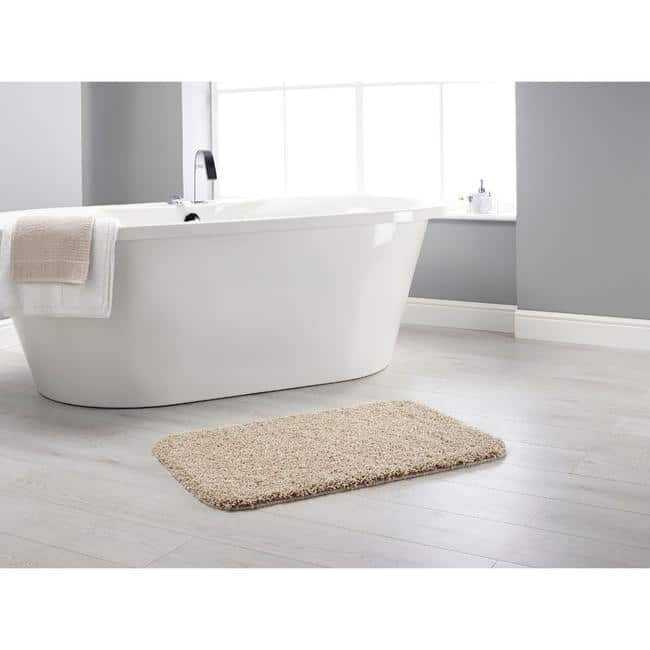 Versatile Bathroom Mats - Bargainia.com - 5026134522992 - BUBATH_BEIGEX_050X130