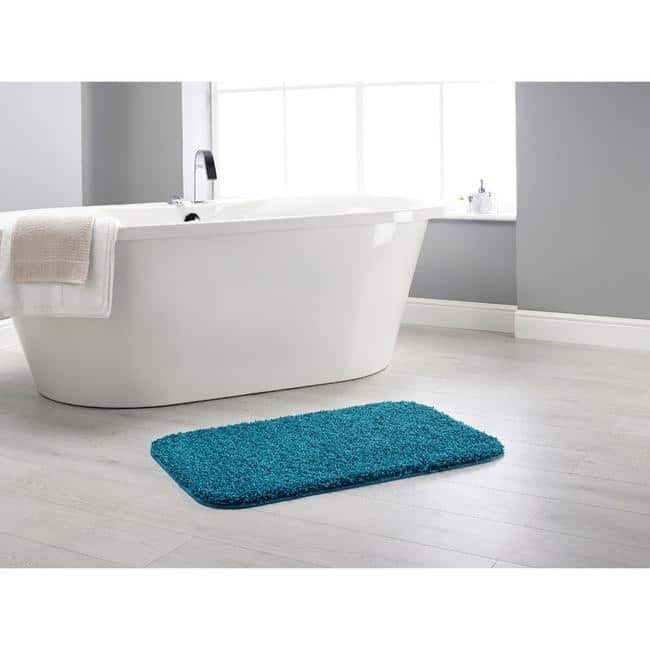 Versatile Bathroom Mats - Bargainia.com - 5026134523388 - BUBATH_TEALXX_50xPEDE
