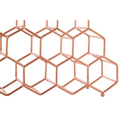 Vertex 15 Bottle Copper Finish Spice Rack - Bargainia.com - 5018705457369