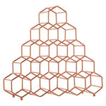 Vertex 15 Bottle Copper Finish Spice Rack - Bargainia.com - 5018705457369