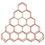 Vertex 15 Bottle Copper Finish Spice Rack - Bargainia.com - 5018705457369